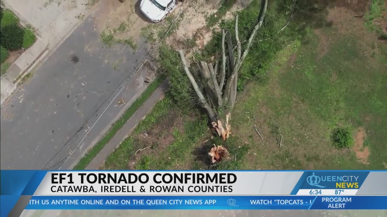 Tornado the cause of widespread damage in Mooresville YouTube