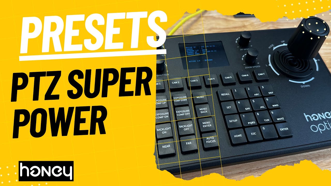 How To Set Preset On PTZ Camera? Two Ways