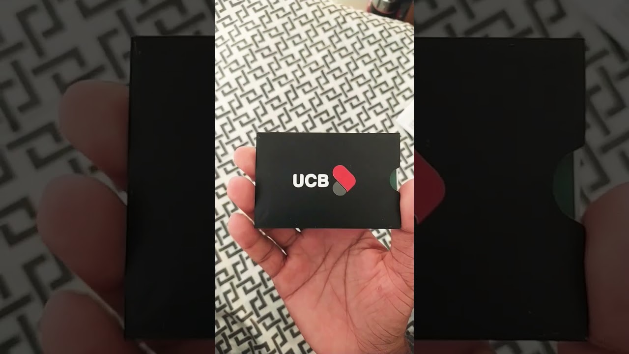 ucb Bank dual currency debit visa card
