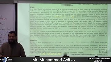 Sir Asif Sep23 Audit Lecture 54