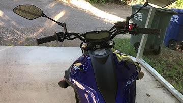 Yamaha MT 07 Renthal medium bars
