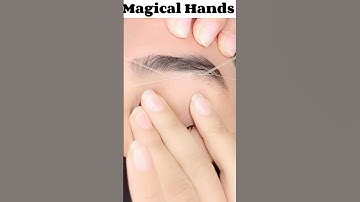EyeBrow Threading Tutorial #eyebrows #thrending #shorts #youtubeshorts #hacks #foryou #trend #asmr