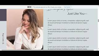 Podcast & Audio Show Wix Website Template | Modern Creator Website Design