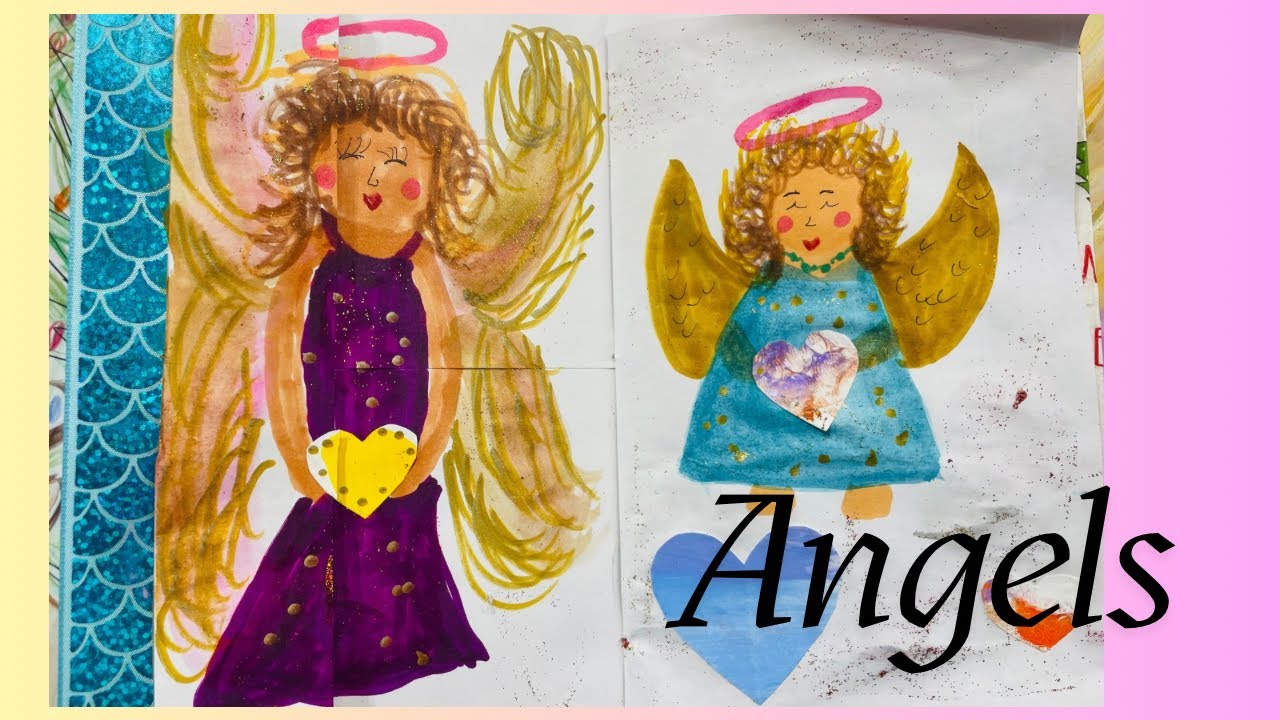 Причудливые ангелы 😇… Идеальный материал для коллажей в ваших блокнотах/альбомах/художественных ж...