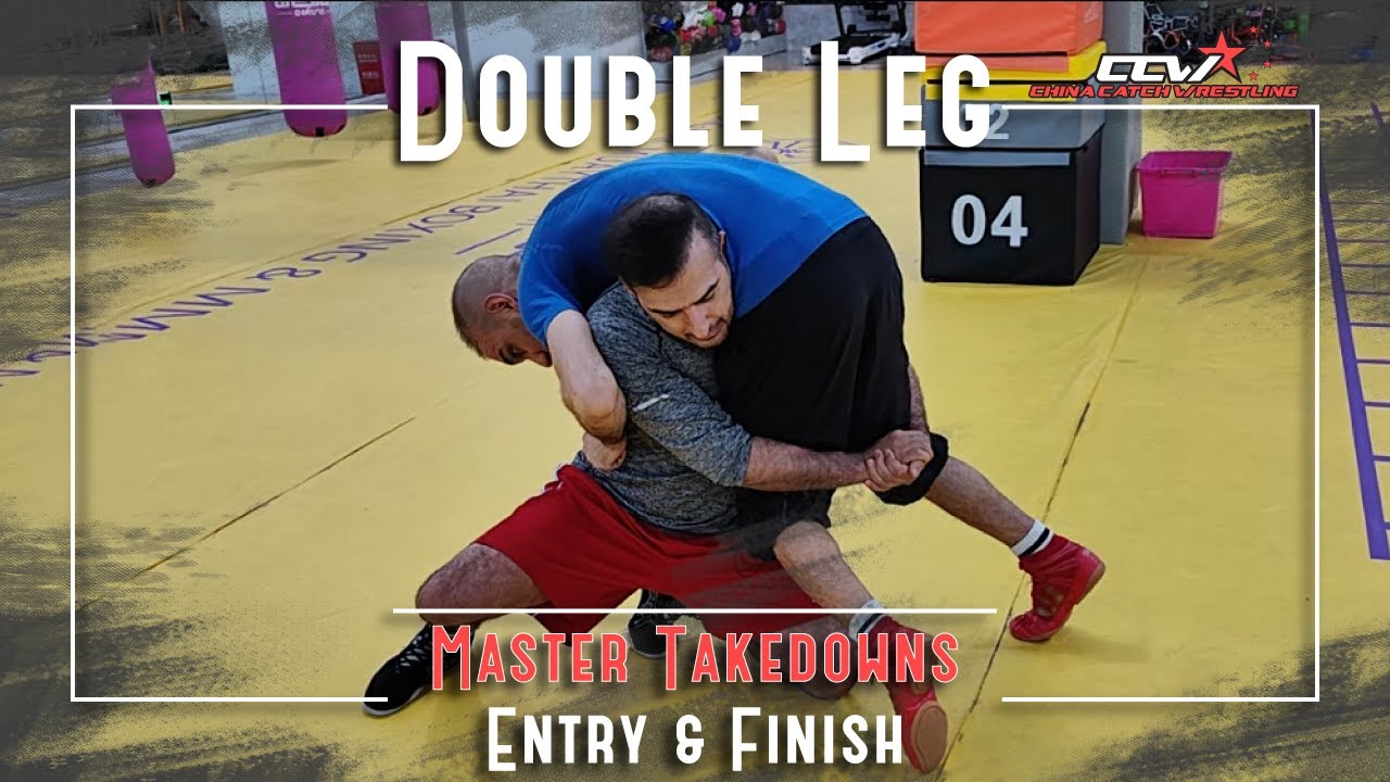 Master the Double Leg – Entry, finish & Sprawl counter