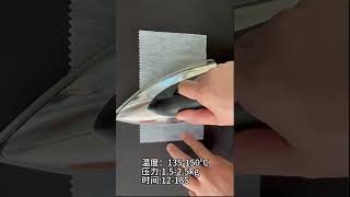 glue point fusible lining collar fabric