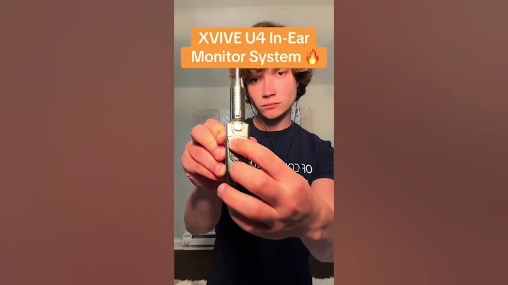 Check Out This Xvive U4 In-Ear Monitor System! 🔥 #xvive #u4 #musiciansoftiktok @xvive_audio