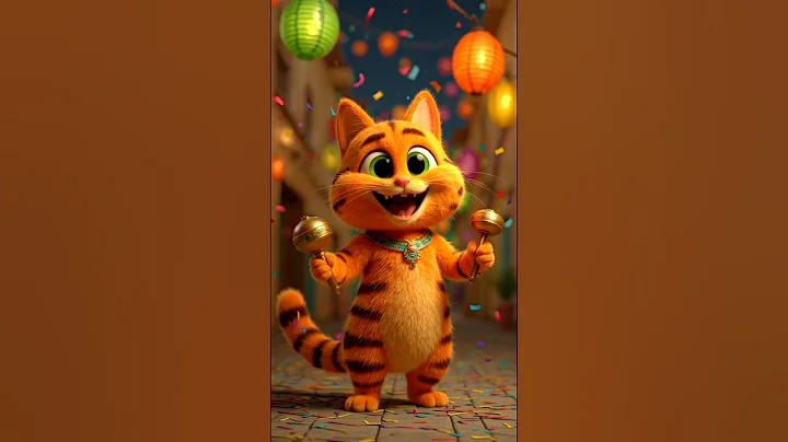 Video 11567421: cat funny meow cute, funny cat cartoon, cutest kitten dance, adorable kitten dance, adorable kitten show, gray kitten