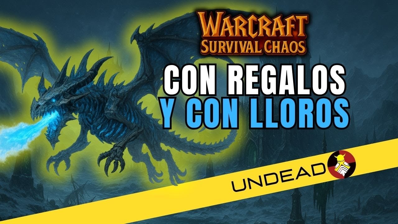 Le REGALAN todo y LLORA!!! | Warcraft 3 Survival Chaos (UNDEAD)