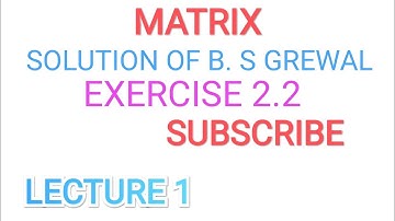 Bs grewal exercise 2.2 Question no 1