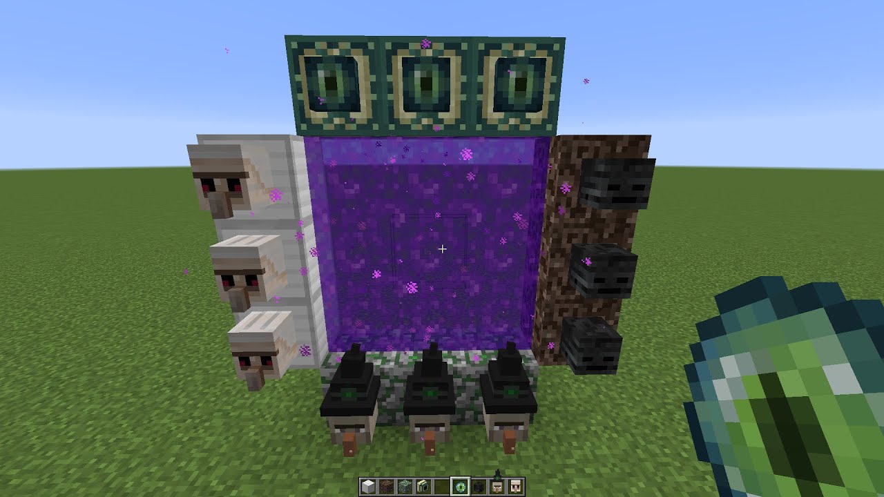 what if you create a SPIRAL BOSS PORTAL in MINECRAFT - YouTube