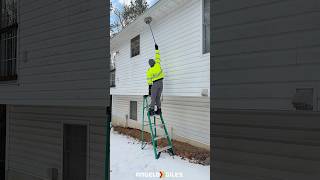 Taking Down A Wasp Nest In The Winter
