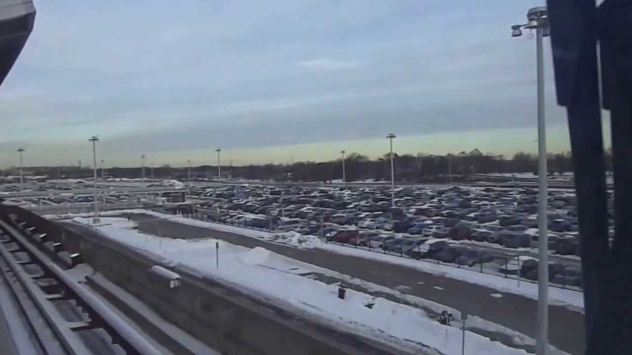 New York JFK Airport Terminal 7 to Times Square Air Train to Howard