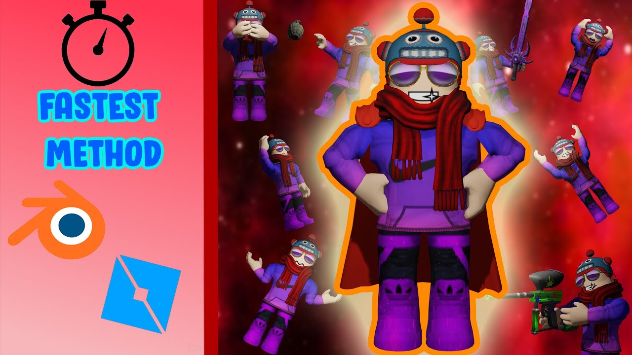 How To Render Your Roblox Character For Free 2020 Fastest Method Blender 2 8 Read Pinned Comment Youtube - how to render your roblox character in blender gfx