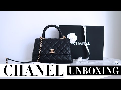 CHANEL Pre-Fall 2020 - Coco Top Handle Bag Unboxing and Review