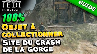 Site du crash de la gorge | Koboh [Tous les Objet à Collectionner] - Star Wars Jedi Survivor