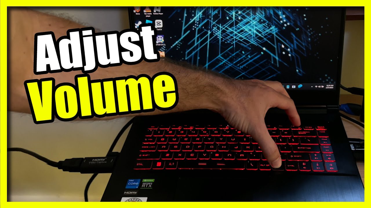 How to Adjust the Volume on Laptop using windows with KEYS - YouTube