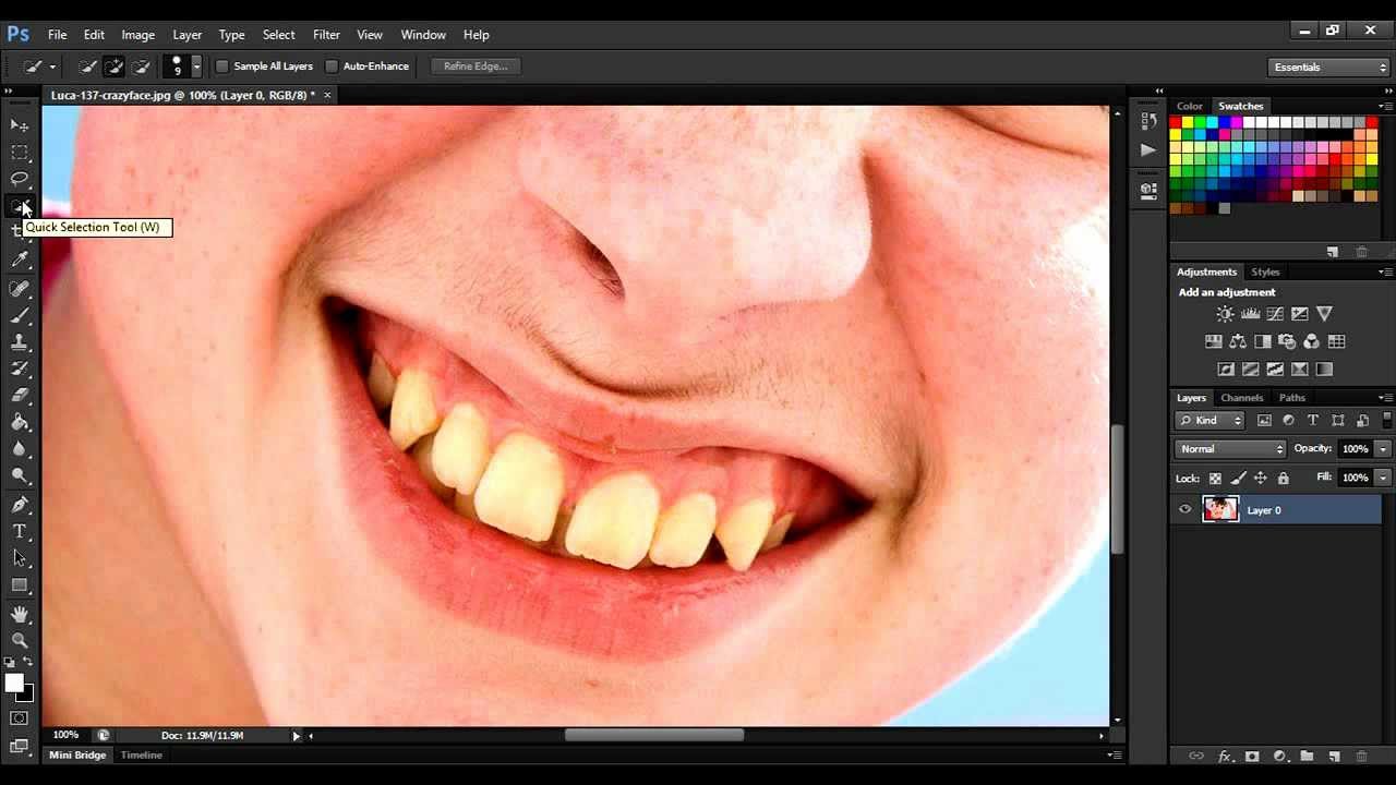 How To Whiten Teeth And Eyes - Retouching How To Whiten Teeth And Eyes - Retouching