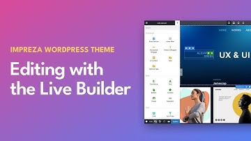 Editing pages with the Live Builder
