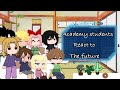 Academy students +Temari react to the future | Part 4