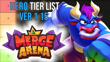 Merge Arena Tier List EXPERTS Don
