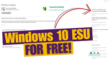 How to Enroll in Windows 10 ESU for FREE (Official Method)