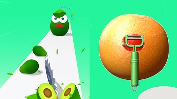 Juicy Run! Very satisfying and relaxing ASMR slicing video