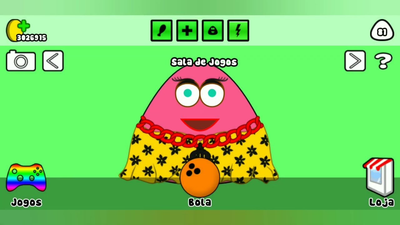 Pou Game Level 1000, Jogo Do Pou