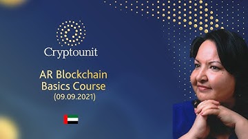 AR Blockchain Basics Course. Topic 3 (09.09.2021)