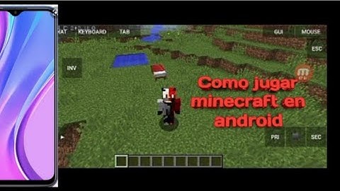 Como jugar [minecraft java] en [android] o [celular] método bien explicado 2022