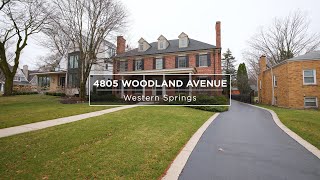 4805 Woodland Avenue | Western Springs, IL 60558