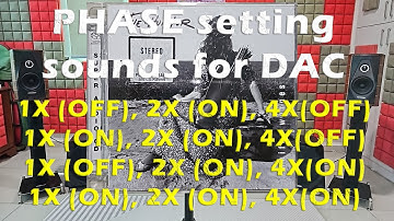 #1 DAC phase setting (Denafrips Terminator II) (SACD/DSD, i2s phase setting) Rock You Gently.