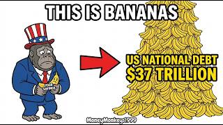 The US National Debt Crisis Explained with Bananas 🍌 (37 Trillion!)