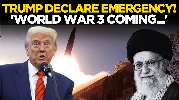 LIVE | Trump Issues Huge Warning of 'World War III' | Israel Iran War | Netanyahu | Khamenei | US