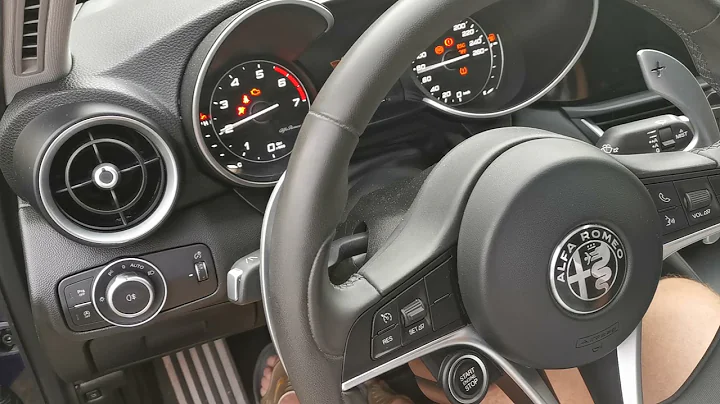 Alfa Romeo Giulia MY17 DIY auto start/stop system automatic off