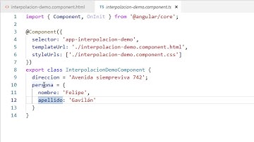 14   Interpolación - De la clase a la plantilla | Programando en Angular 7