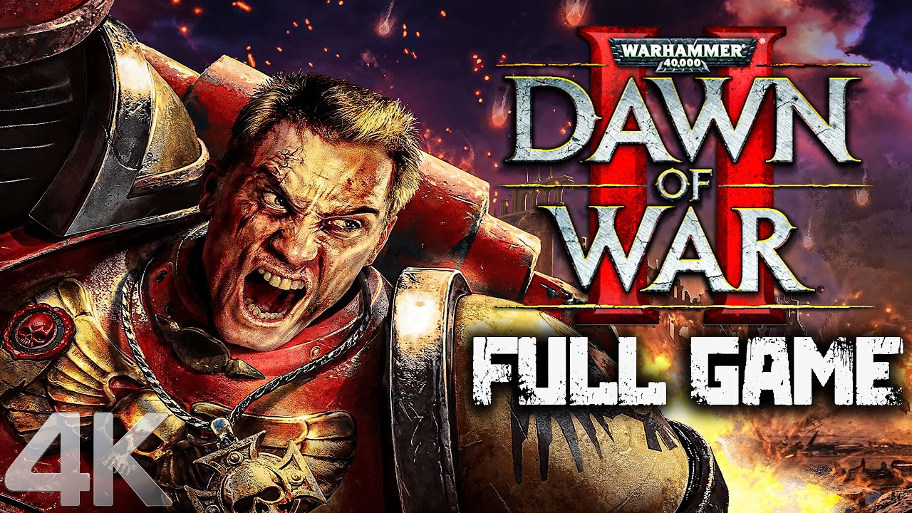 Warhammer 40K Dawn of War 2｜Full Game Playthrough｜4K - YouTube