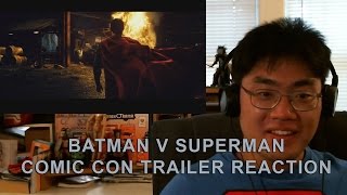 Batman V Superman: Dawn of Justice Comic Con Trailer Reaction