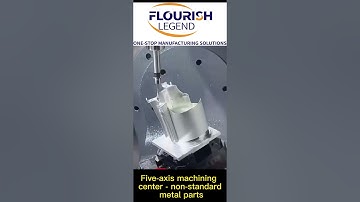 CNC machine tool five axis machining center flourish legend
