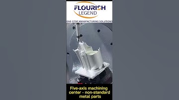 CNC machine tool five axis machining center flourish legend