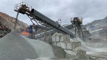 Cubical shape aggregates from Super cone crusher SP300