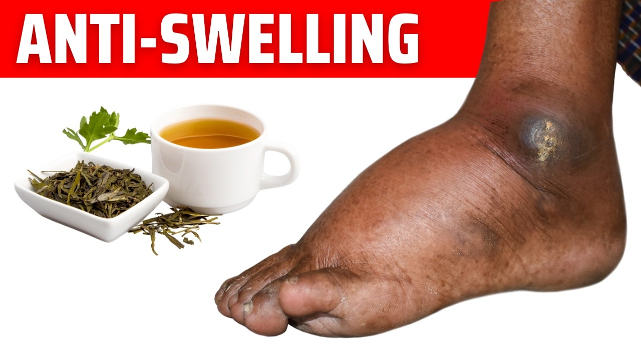 Drink These Teas and You'll Never Have Swollen Legs, Ankles, or Feet Again