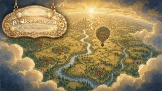A Hot Air Balloon Ride Over Brambleshire at Summer🎈🌻 | Gentle Storybook Ambience & Cottagecore Music screenshot 3