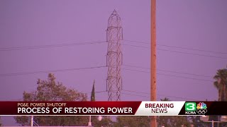How PG&E turns the power back on