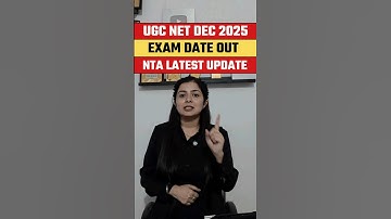 Ugc Net Exam Date 2025 December | Nta Ugc Net Exam Date Dec 2025 | MS Study Guru #shorts