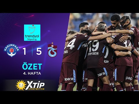 Merkur-Sports | Kasımpaşa (1-5) Trabzonspor - Highlights/Özet | Trendyol Süper Lig - 2023/24
