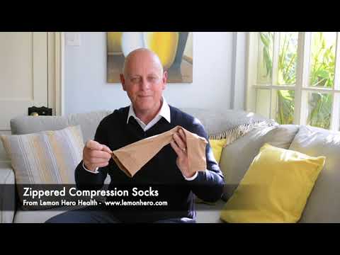 Zippered Compression Socks