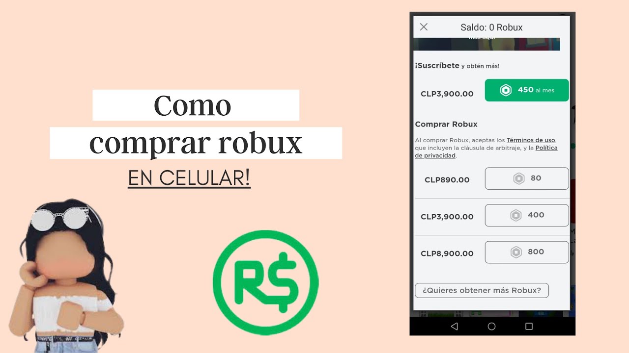 Como Comprar Robux En Celular Abril 2021 mejor Explicado YouTube