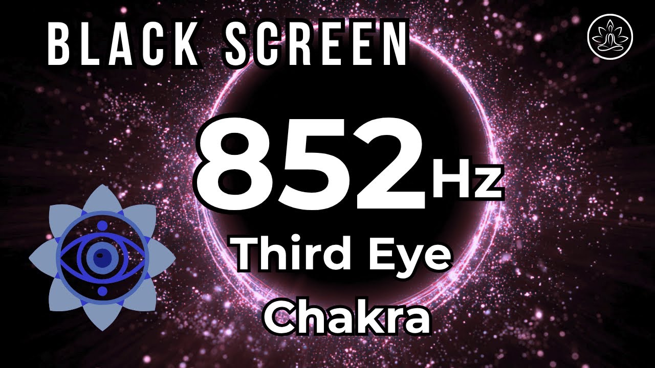 🟣 852 Hz Third Eye Chakra | Indigo Light | Intuition & Awareness | Pure Tone