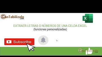 Función Personalizada para Extraer Números o Letras de una Celda Excel con VBA